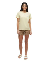 TENTREE Women's Sea Forestation T-Shirt Sunray/Sea Blue Women's Short Sleeve T-Shirts Tentree 