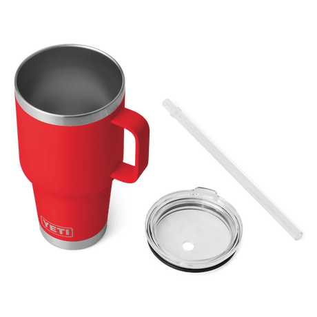 YETI Rambler 1 L Mug Rescue Red Home & Kitchen Yeti 