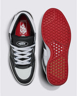 VANS Skate Zahba Mid Shoe Black/White/Red Men's Skate Shoes Vans 