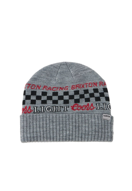 BRIXTON Coors Light Racing Beanie Silver Men's Beanies Brixton 