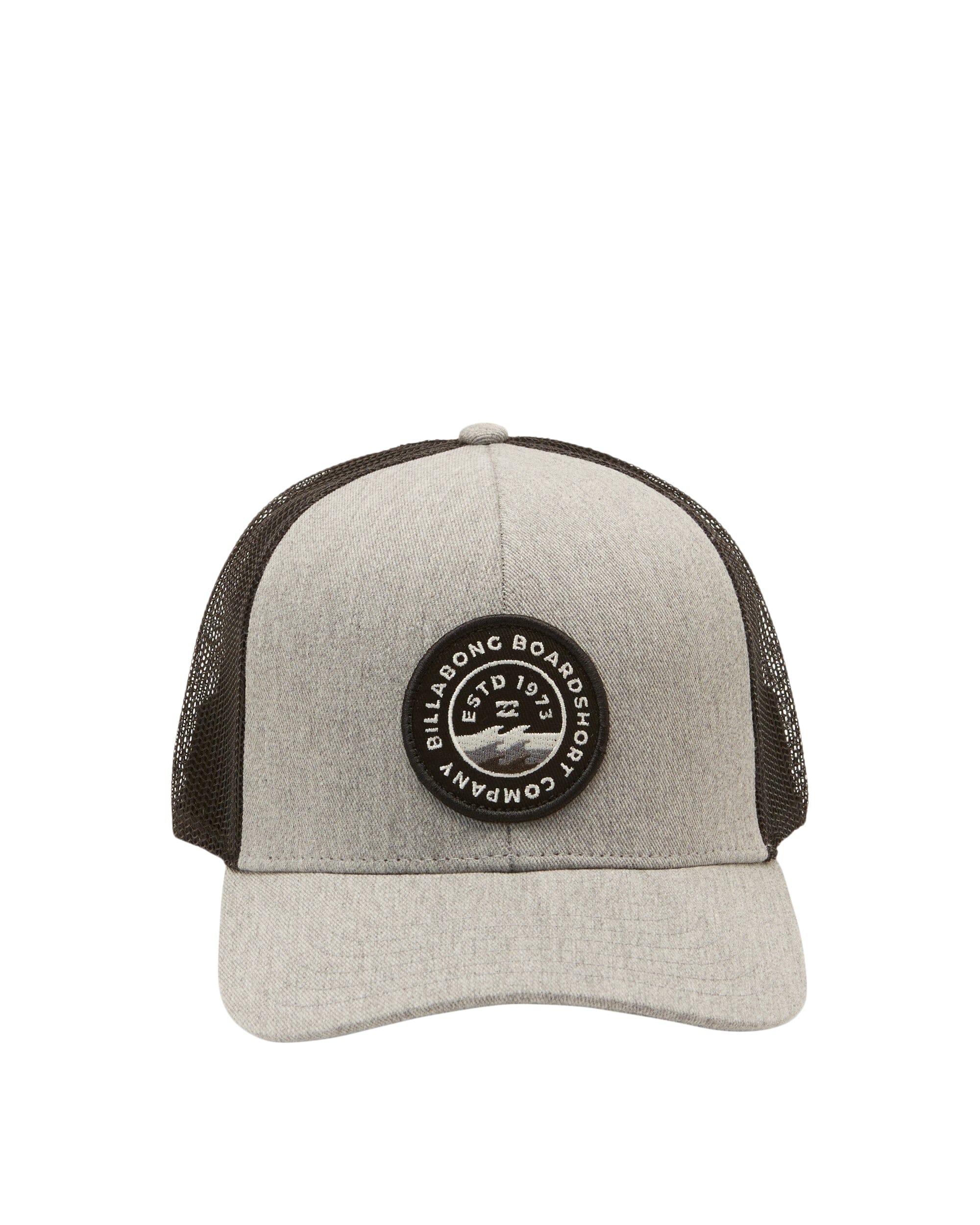 BILLABONG Boys Walled Trucker Hat Grey Black Boy's Hats Billabong 