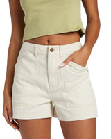 BILLABONG Women's Leia Short Denim Shorts Whitecap Women's Shorts Billabong 