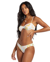 BILLABONG Women's Peaceful Palms Ruched Underwire Bikini Top Multi Women's Bikini Bottoms Billabong 