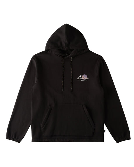 BILLABONG Compass Pullover Hoodie Black Men's Pullover Hoodies Billabong 