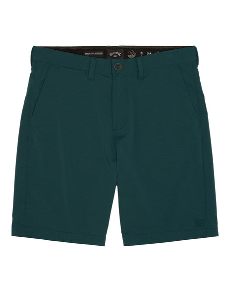 BILLABONG A/Div Surftrek Journey Hybrid Shorts Deep Teal Men's Hybrid Shorts Billabong 
