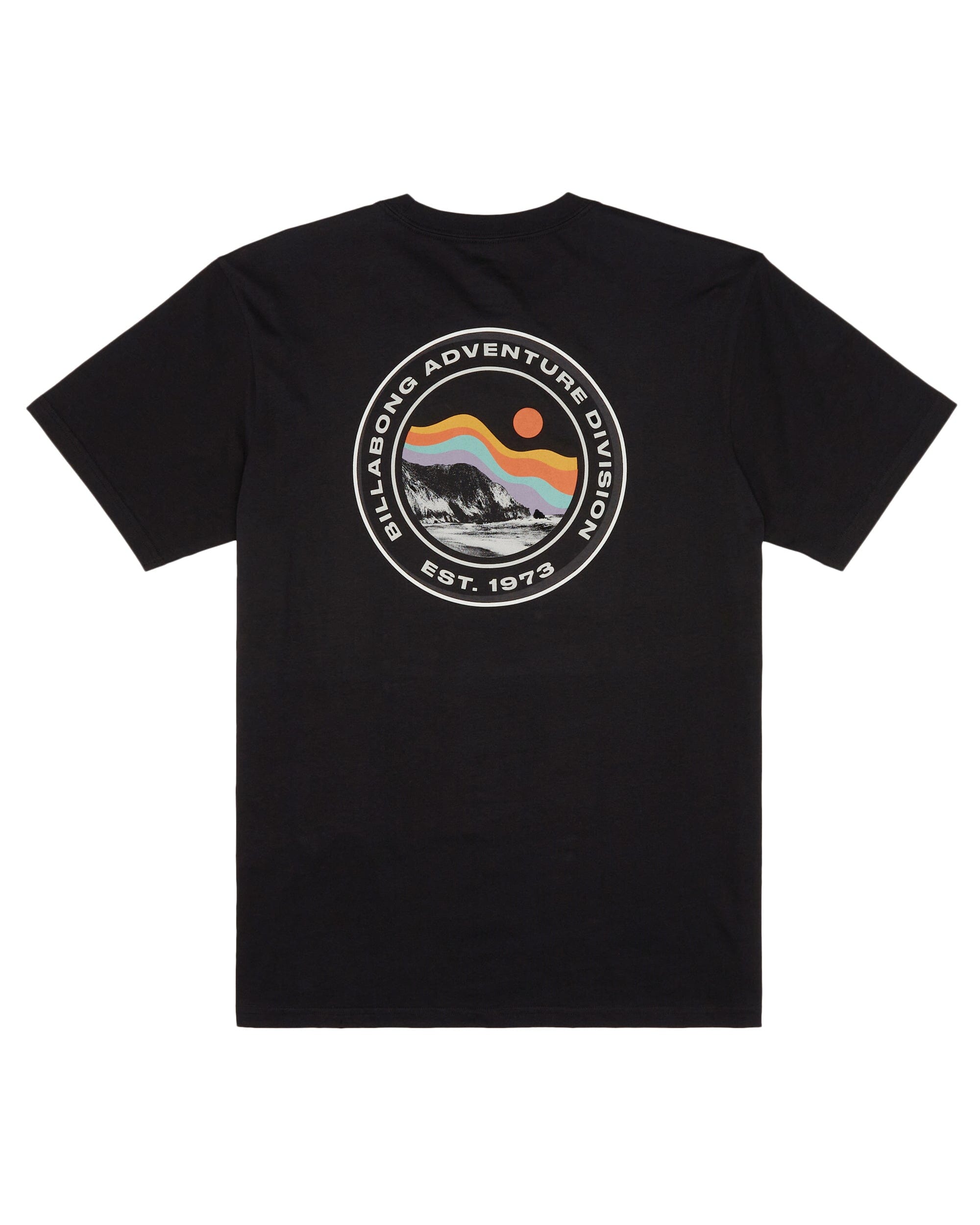 BILLABONG Rockies T-Shirt Black Men's Short Sleeve T-Shirts Billabong 