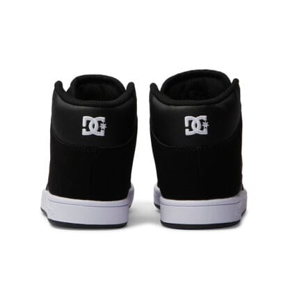 DC Youth Manteca 4 Hi Shoes Black/Black/White Youth and Toddler Skate Shoes DC 