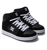 DC Youth Manteca 4 Hi Shoes Black/Black/White Youth and Toddler Skate Shoes DC 