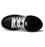 DC Youth Manteca 4 Hi Shoes Black/Black/White Youth and Toddler Skate Shoes DC 
