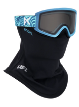 ANON Tracker 2.0 Island Blues - Smoke + Face MFI Face Mask Youth Snow Goggle Snow Goggles Anon 