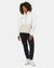 TENTREE Women's Ecoloft Contrast Half Zip Vintage White/Pale Oak Women's Sweaters Tentree 