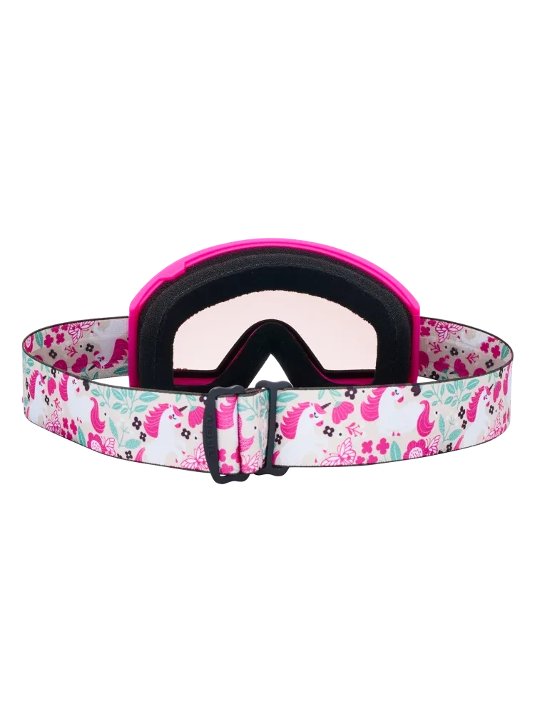 ANON Tracker 2.0 Unicorns - Pink Amber + Face MFI Face Mask Youth Snow Goggle Snow Goggles Anon 