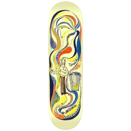 ANTIHERO Doobie Expressions 8.75 Skateboard Deck Skateboard Decks Antihero 
