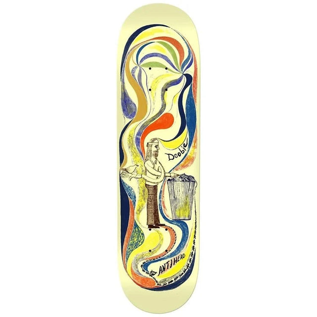 ANTIHERO Doobie Expressions 8.75 Skateboard Deck Skateboard Decks Antihero 