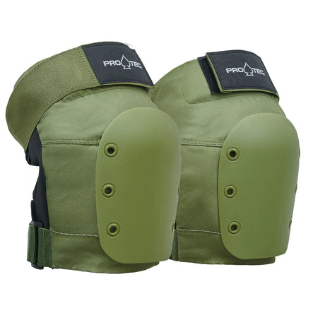 PRO-TEC Jr. Street Gear 3 Pack Army Green Pads & Wrist Guards Pro-tec 
