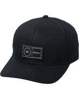 RVCA Platform Snapback Hat Black Men's Hats RVCA 