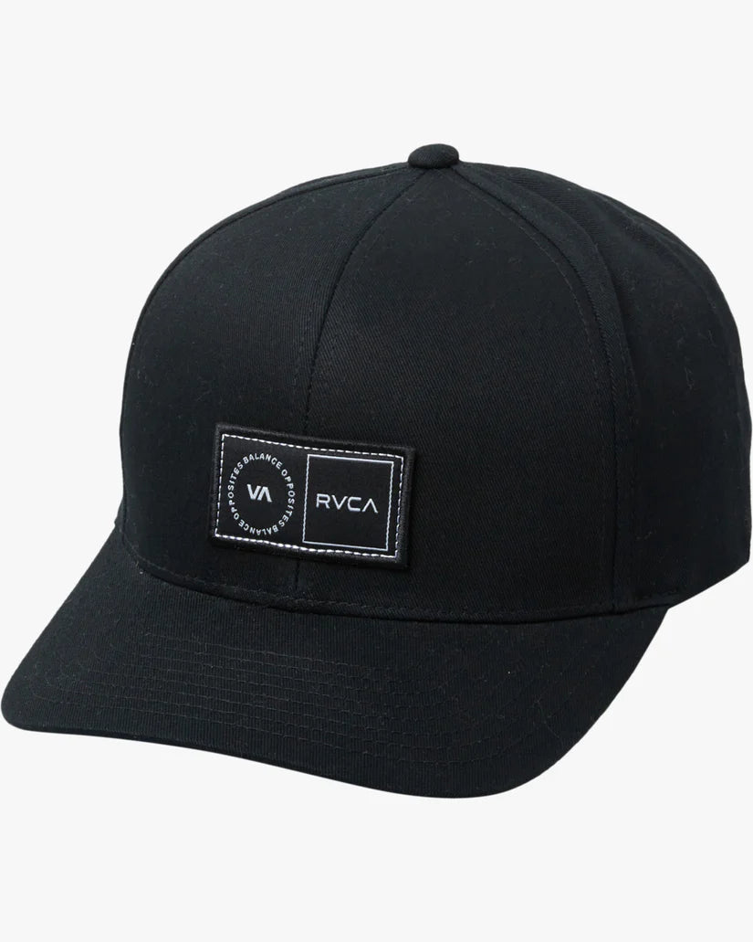 RVCA Platform Snapback Hat Black Men's Hats RVCA 