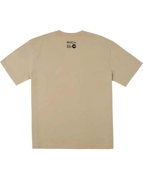 RVCA Choose Short Sleeve T-Shirt Khaki Men's Short Sleeve T-Shirts RVCA 