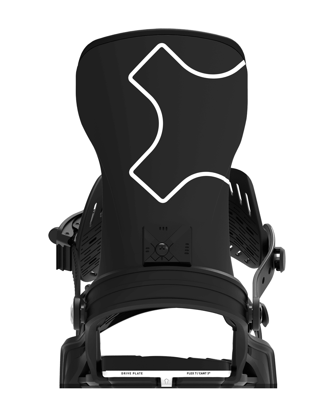 BENT METAL Axtion Snowboard Bindings Black 2027 Men's Snowboard Bindings Bent Metal 