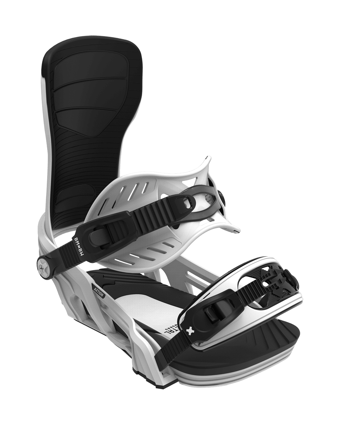 BENT METAL Axtion Snowboard Bindings White 2027 Men's Snowboard Bindings Bent Metal 