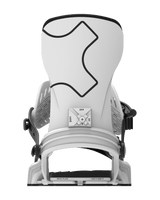 BENT METAL Axtion Snowboard Bindings White 2027 Men's Snowboard Bindings Bent Metal 