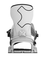 BENT METAL Axtion Snowboard Bindings White 2027 Men's Snowboard Bindings Bent Metal 