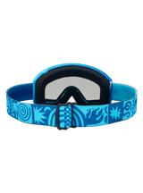 ANON Tracker 2.0 Island Blues - Smoke + Face MFI Face Mask Youth Snow Goggle Snow Goggles Anon 