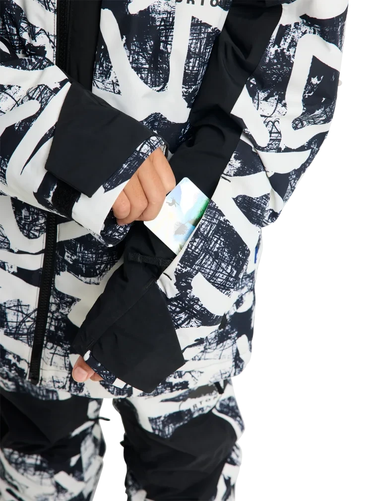 BURTON Kid's Hillslope Snow Jacket City Streets/True Black 2026 Youth Snow Jackets Burton 