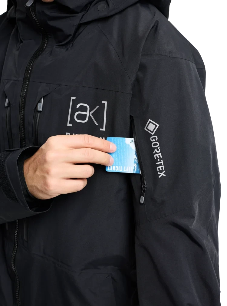 BURTON [ak] Swash GORE‑TEX 2L Snow Jacket True Black 2026 Men's Snow Jackets Burton 