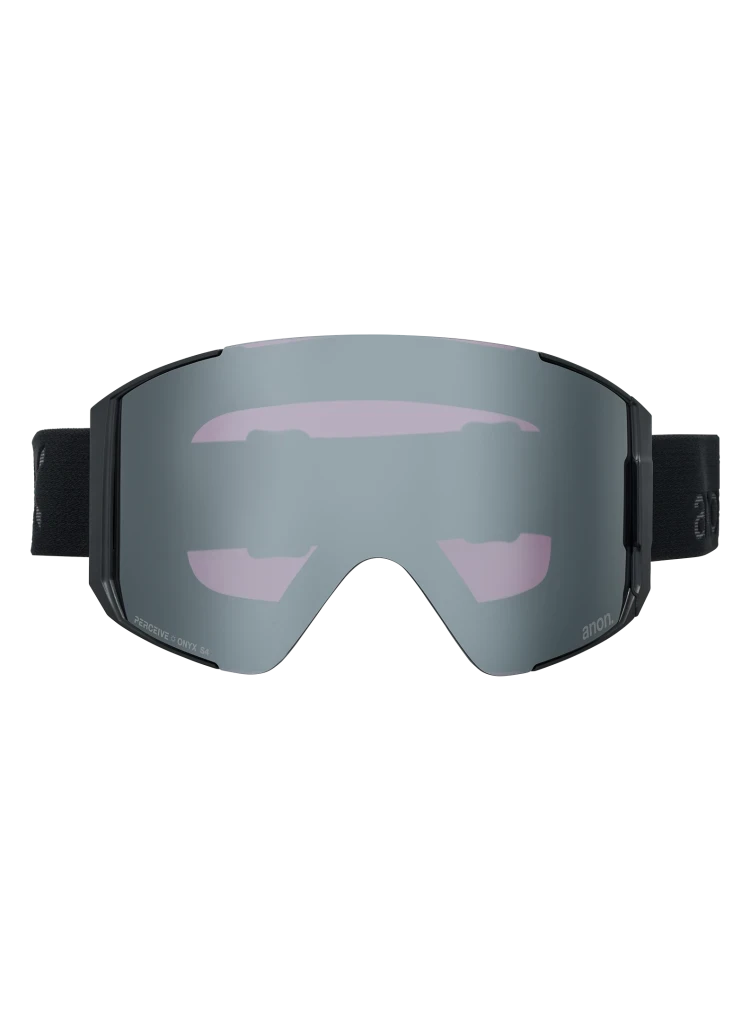 ANON Sync Smoke - Perceive Sunny Onyx + Perceive Variable Violet + MFI Face Mask Snow Goggle Snow Goggles Anon 