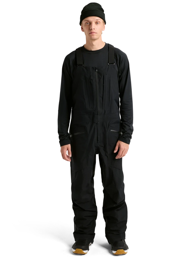 BURTON [ak] Freebird GORE‑TEX 3L Stretch Bib Snow Pants True Black 2026 Men's Snow Bib Pants Burton 