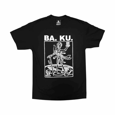 SKULL SKATES BA. KU. Plague Corpse T-Shirt Black Men's Short Sleeve T-Shirts Skull Skates 