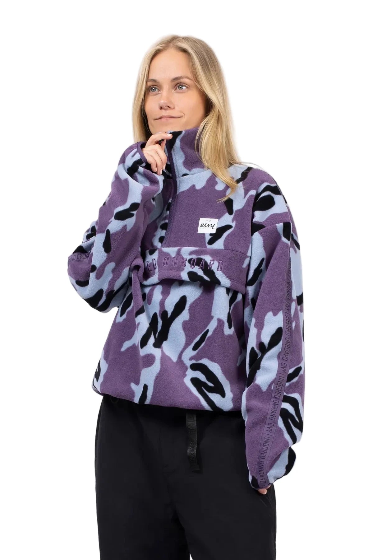 EIVY Women's Ball Fleece Purple Stray Women's Crewnecks Eivy 