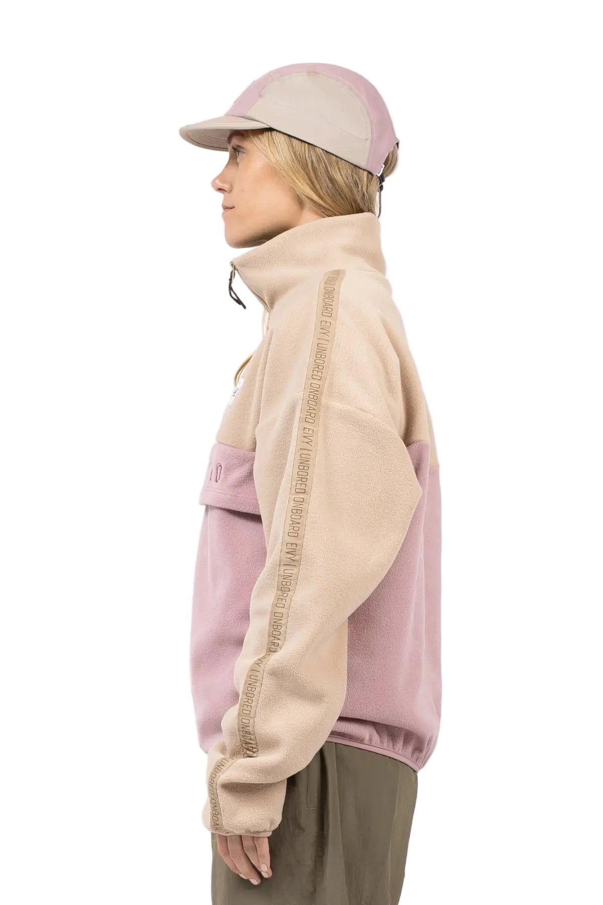 EIVY Women's Ball Fleece Sand/Faded Woodrose Women's Crewnecks Eivy 