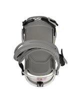 BATALEON Women's Blaster AsymWrap FASE Snowboard Bindings Grey 2027 Women's Snowboard Bindings Bataleon 