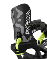 BATALEON Ghost FASE Snowboard Bindings Black Camo 2027 Men's Snowboard Bindings Bataleon 
