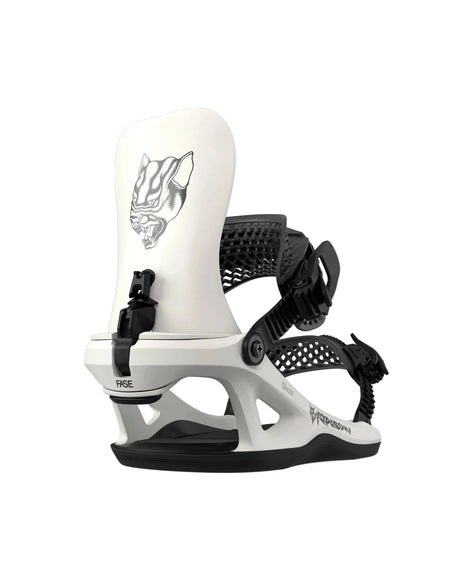BATALEON Ghost FASE Snowboard Bindings White 2027 Men's Snowboard Bindings Bataleon 