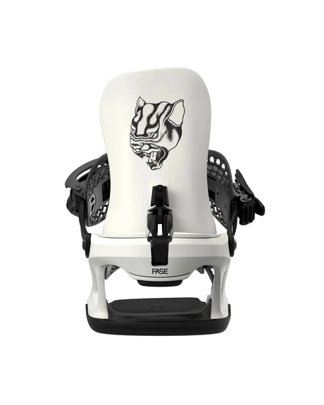 BATALEON Ghost FASE Snowboard Bindings White 2027 Men's Snowboard Bindings Bataleon 