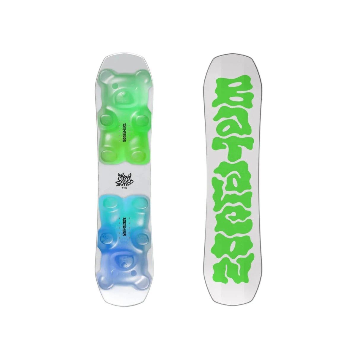 BATALEON Kids Minishred Snowboard + Bindings Combo 2027 Youth Snowboards Bataleon 105 