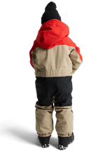 BURTON Toddler 2L One Piece Snow Suit Flame Scarlet/Summit Taupe 2026 Toddler Outerwear Burton 