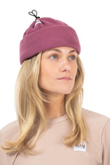 EIVY Beanie Fleece Neckwarmer Pinkgundy Winter Face Masks Eivy 