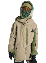BURTON Kid's Hillslope Snow Jacket Summit Taupe/Forest Moss 2026 Youth Snow Jackets Burton 