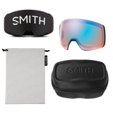 SMITH 4D MAG XL Black - ChromaPop Sun Green Mirror + ChromaPop Storm Yellow Flash Snow Goggle Snow Goggles Smith 