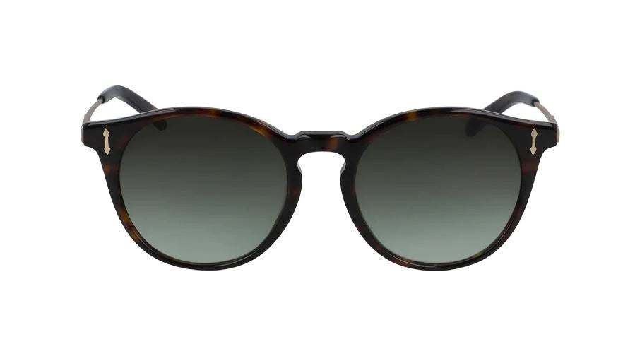 DRAGON Hype Tortoise - Lumalens G15 Gradient Green Sunglasses Sunglasses Dragon 