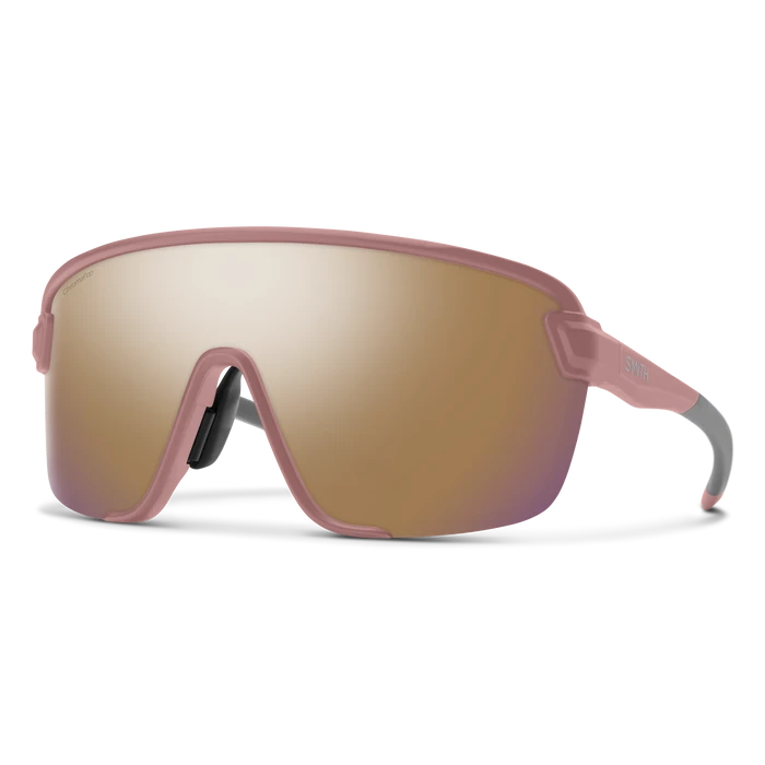 SMITH Bobcat Matte Chalk Rose + ChromaPop Rose Gold Mirror Sunglasses Sunglasses Smith 