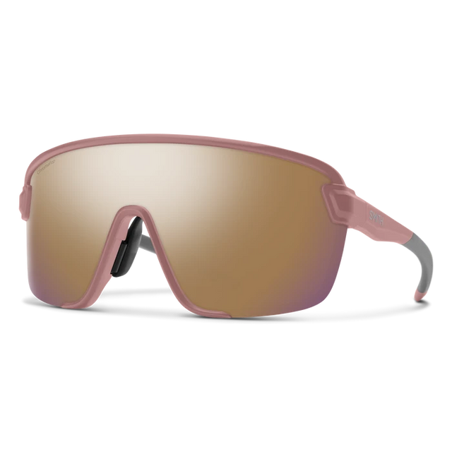 SMITH Bobcat Matte Chalk Rose + ChromaPop Rose Gold Mirror Sunglasses Sunglasses Smith 