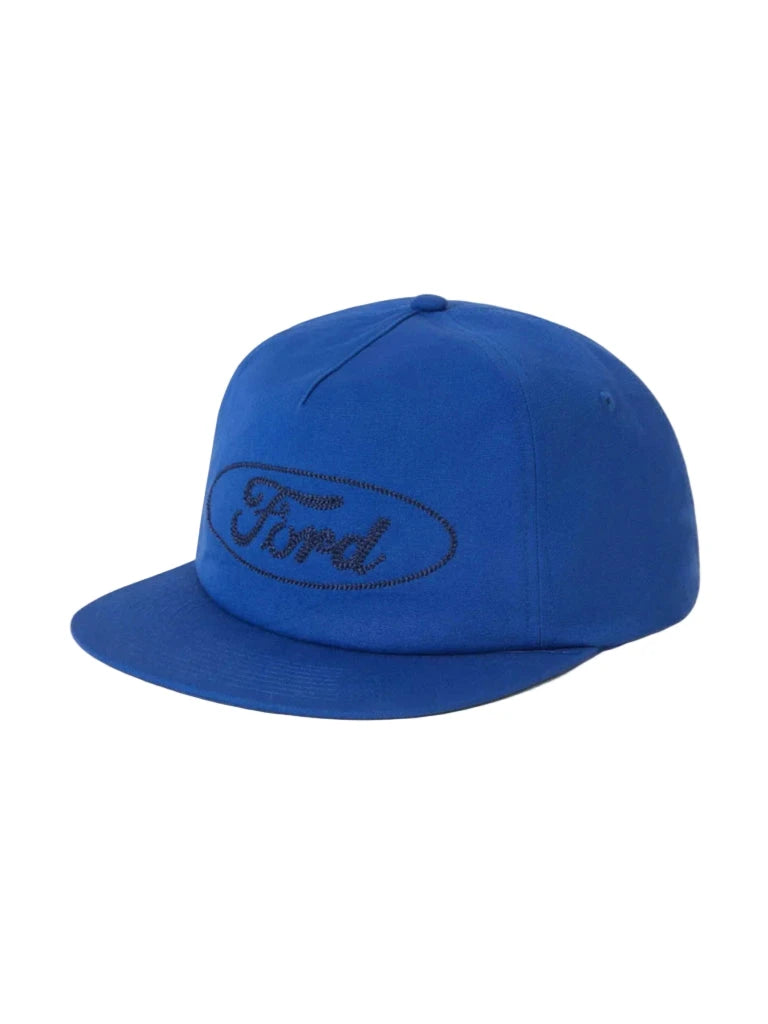 BRIXTON Ford Number One Snapback Hat Ford Blue Men's Hats Brixton 