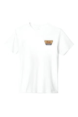 BRIXTON Linwood Standard T-Shirt White/Red Ochre/Curry Yellow Men's Short Sleeve T-Shirts Brixton 