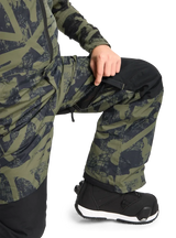 BURTON Kid's Skylar 2L Bib Snow Pants Forest City Streets 2026 Youth Snow Pants Burton 