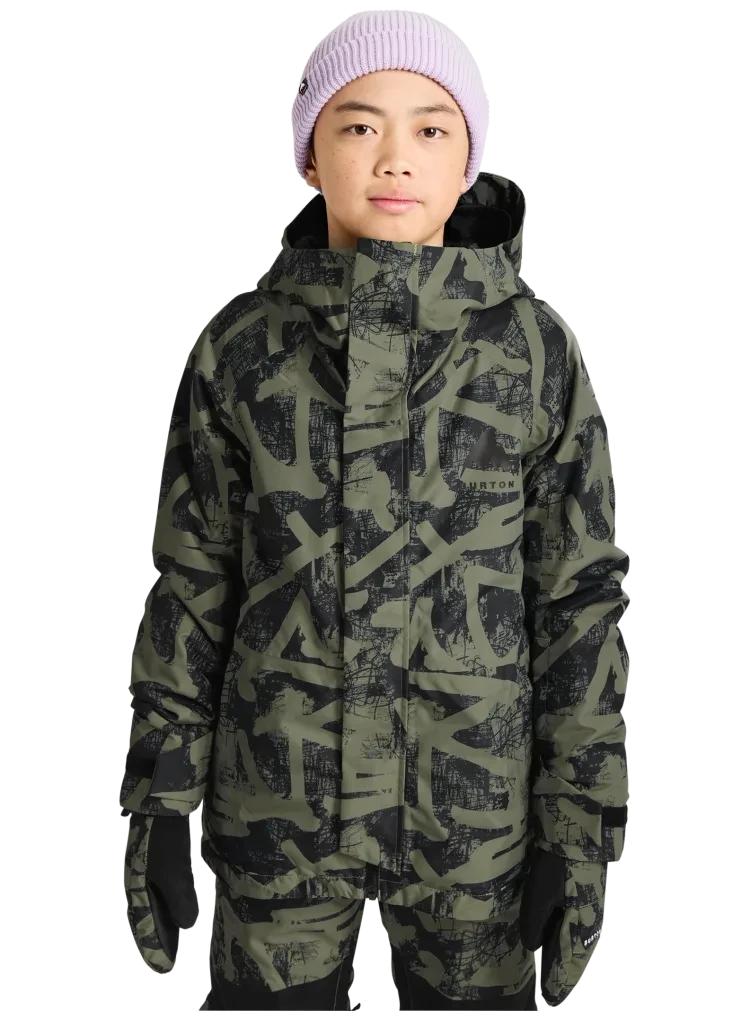 BURTON Kid's Skimmer Snow Jacket Forest City Streets 2026 Youth Snow Jackets Burton 